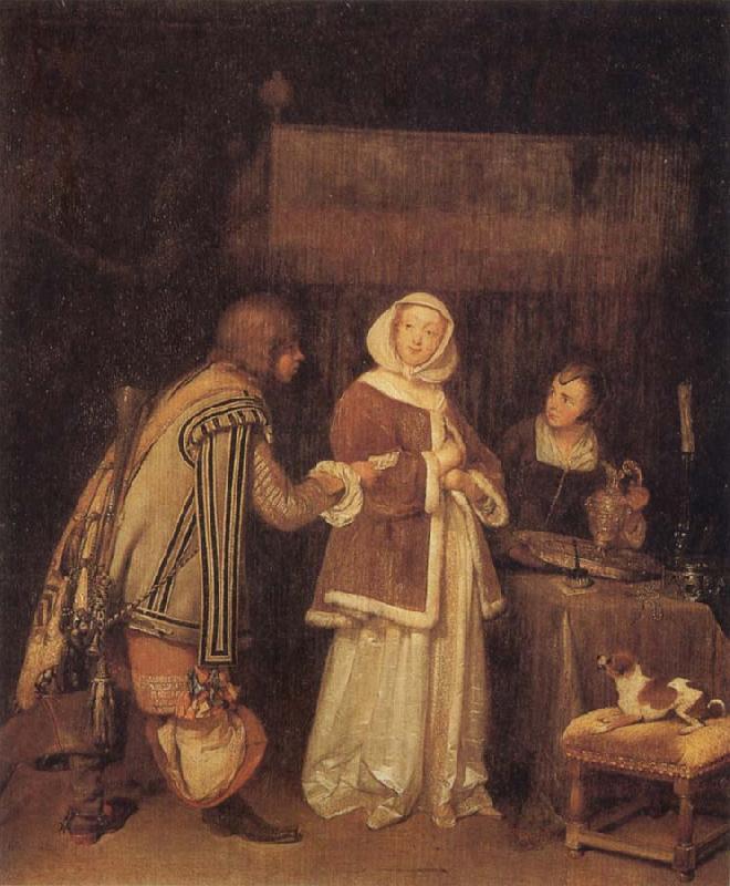 TERBORCH, Gerard The Letter China oil painting art